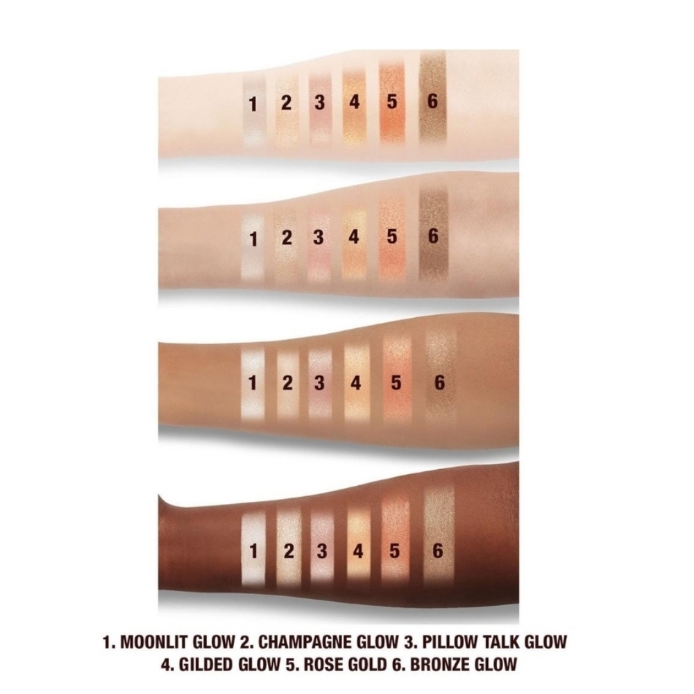 Charlotte Tilbury Glow Glide Face Architect Highlighter: Rose Gold Glow, 7g, NIB - Picture 5 of 8